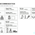 Size For Clothing Packaging