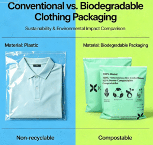 Eco-Degradable vs. Traditional Plastic: Making the Right Packaging Choice for Your Clothing Brand